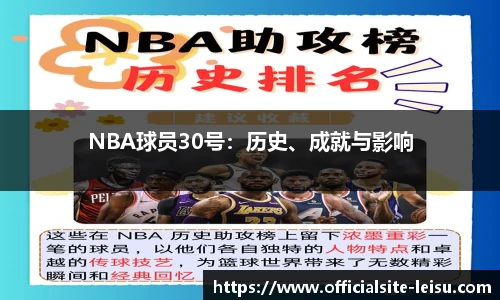 NBA球员30号：历史、成就与影响